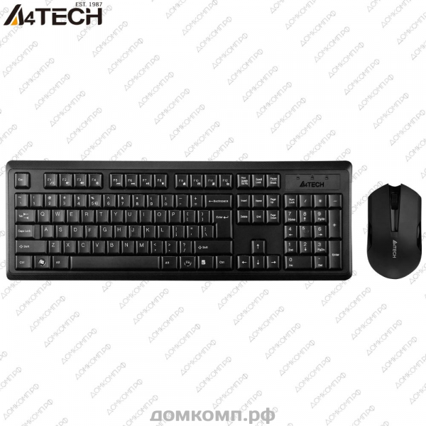 Клавиатура+мышь A4Tech V-Track 4200N недорого. домкомп.рф